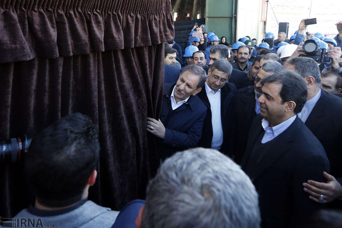 کارخانه گندله&zwnj;سازی صبانور افتتاح شد