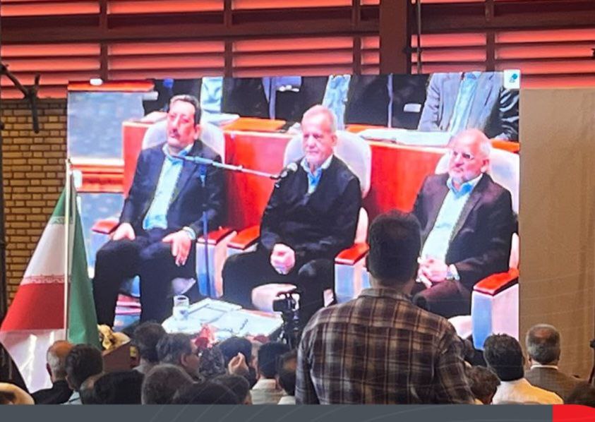 Sefiddasht Steel Plant Inaugurated / launching with Iranian technology and without the presence of foreign experts