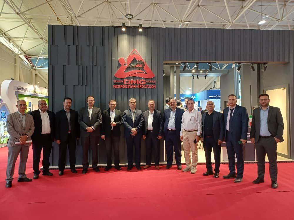 IMIDRO’s Deputy for Mines and Mining Industries visited the Fars Expo 1404 Exhibition