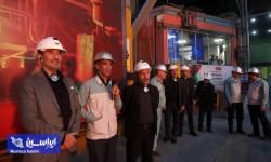 بازدید رئیس هیأت عامل ایمیدرو از فولاد مبارکه 1405.03.29