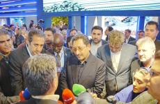 حضور وزیر صنعت، معدن و تجارت و رئیس هیات عامل ایمیدرو در غرفه ایمیدرو /ارایه گزارش دستاوردهای ایمیدرو همچون تکنولوژی PERED و راه اندازی معدن مهدی آباد از سوی آقاجانلو