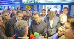 حضور وزیر صنعت، معدن و تجارت و رئیس هیات عامل ایمیدرو در غرفه ایمیدرو /ارایه گزارش دستاوردهای ایمیدرو همچون تکنولوژی PERED و راه اندازی معدن مهدی آباد از سوی آقاجانلو