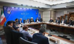 حضور رئيس هيأت عامل ايميدرو در جلسه كميسيون اصل نودبا حضور وزير صمت 1405.02020