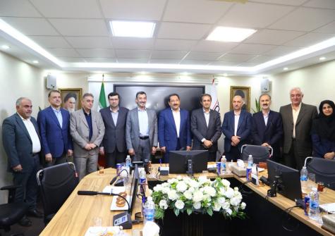 آئين معارفه دكتر سميعي نژاد به عنوان معاون وزير و رئيس هيات عامل ايميدرو با حضور اتابك وزير صمت 1404.07.14